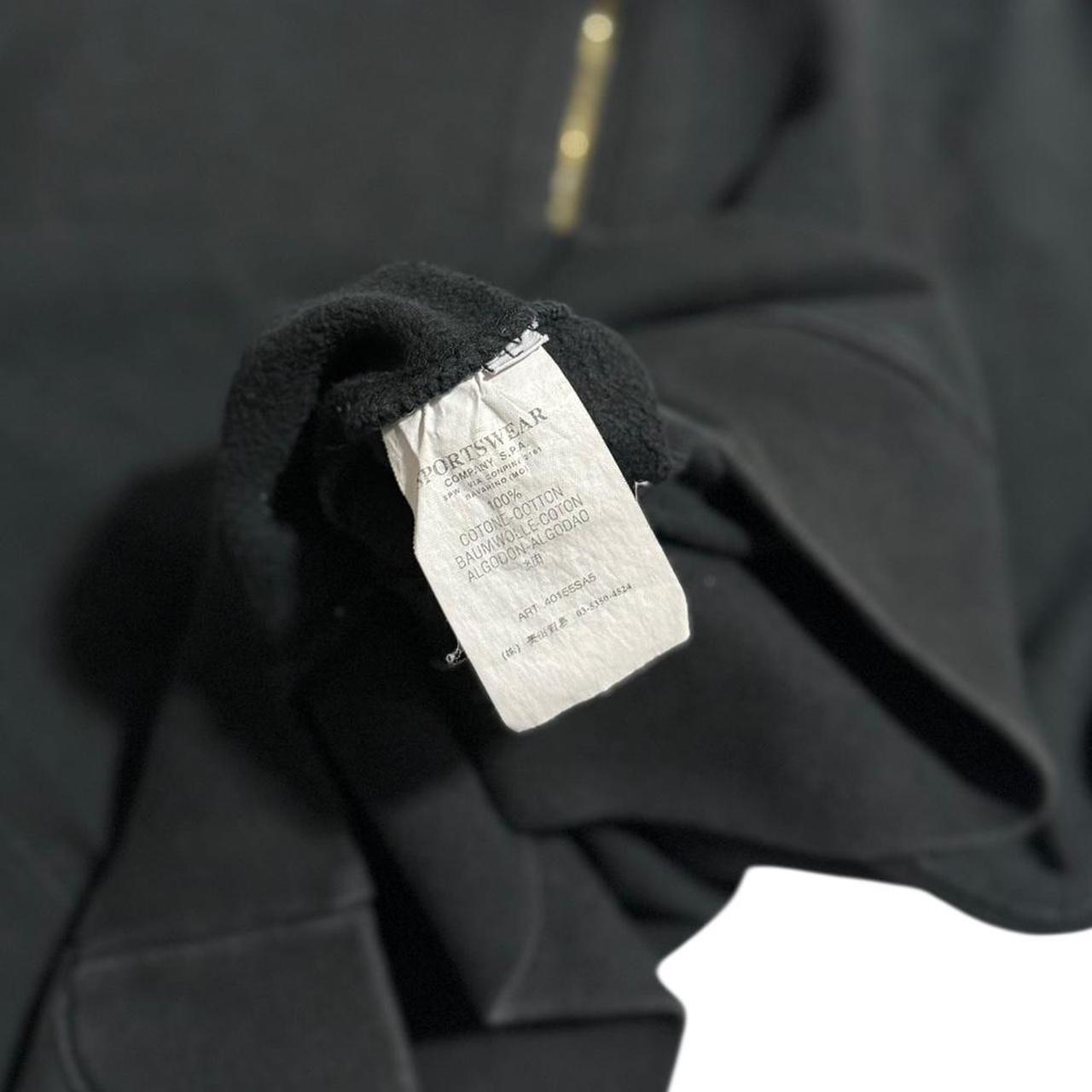 Stone Island Denims Quarter Zip | Large, Black