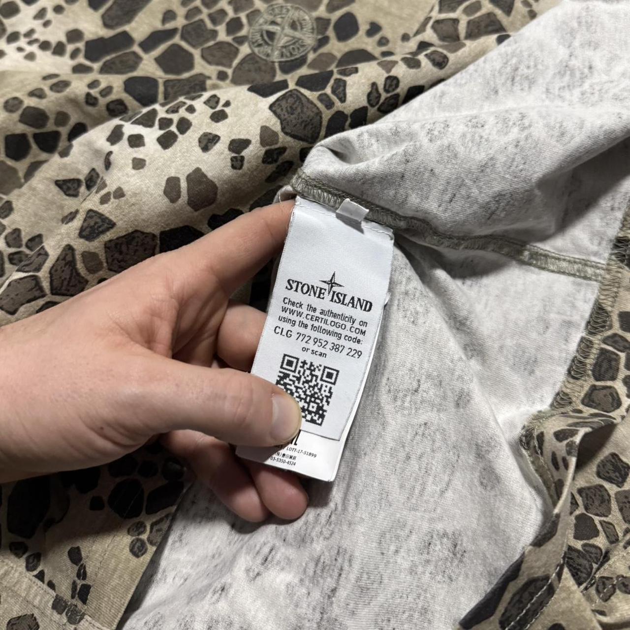 Stone Island Crocodile Camo T-Shirt | XXL, Camo