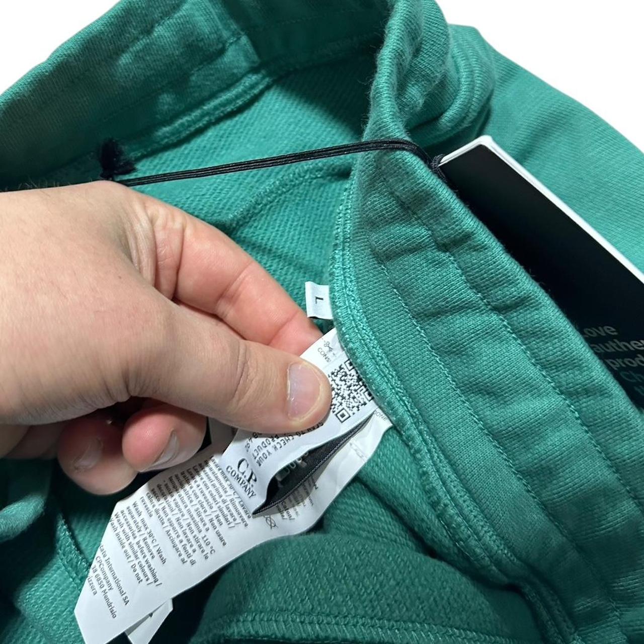 CP Company Green Cotton Sweatpants | Large, Green