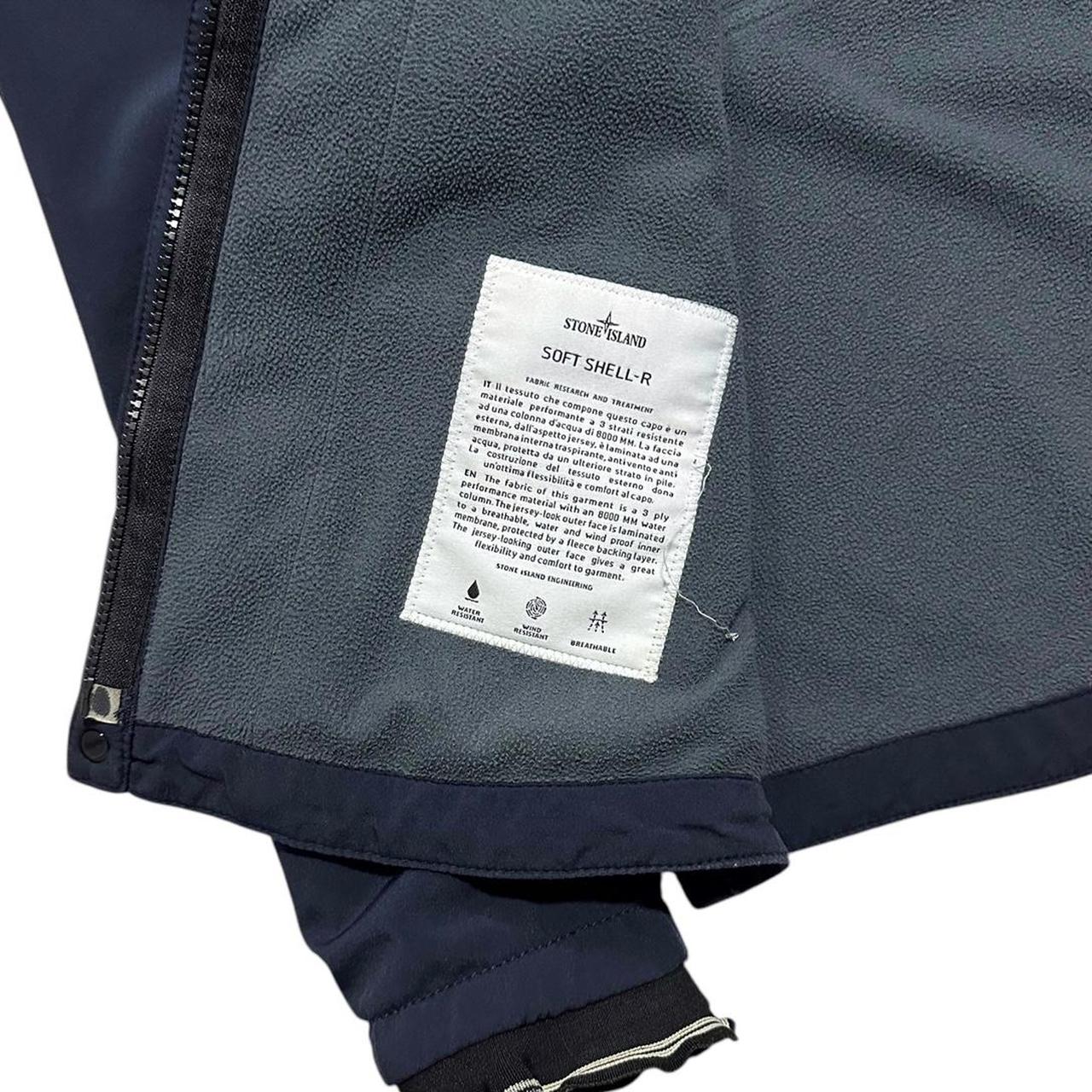 Stone Island Navy Soft Shell Jacket