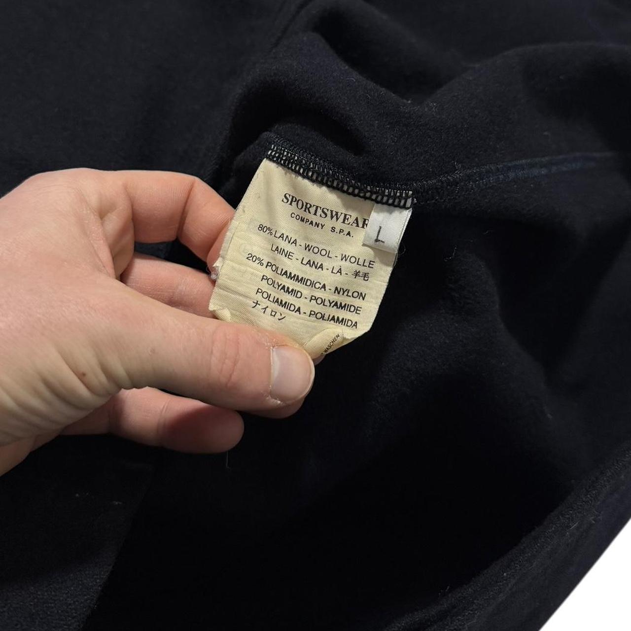 Stone Island A/W 2000 Heavy Wool Jacket | Large, Black