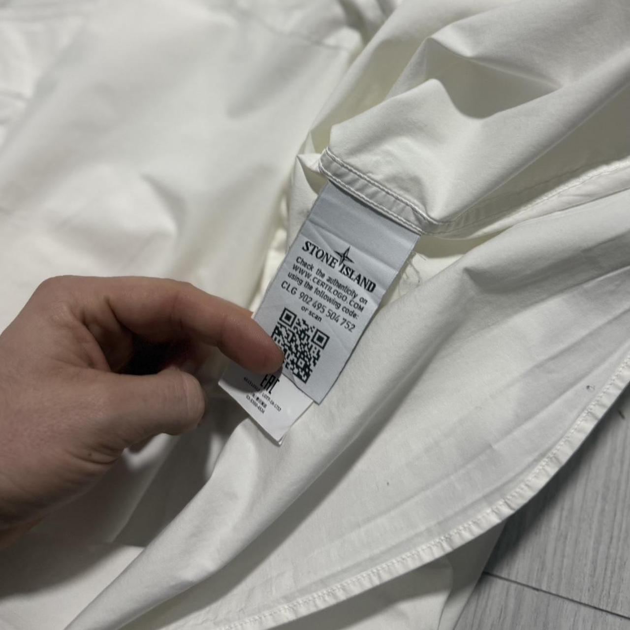 Stone Island White Shirt