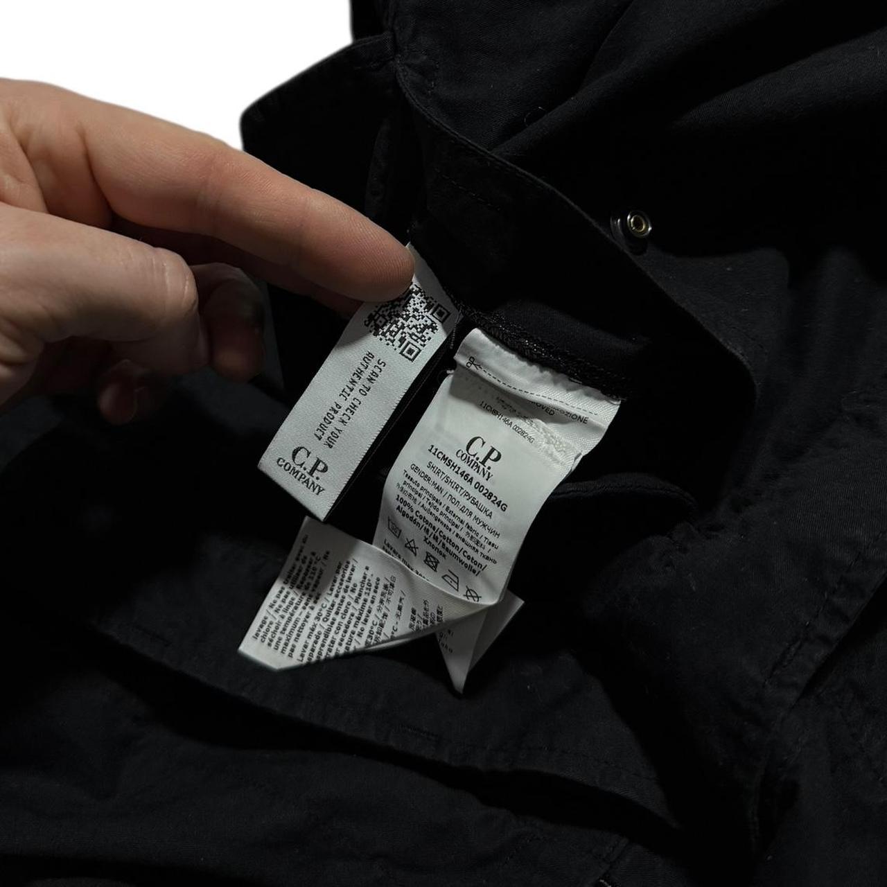 CP Company Pullover Canvas Jacket | Medium, Black