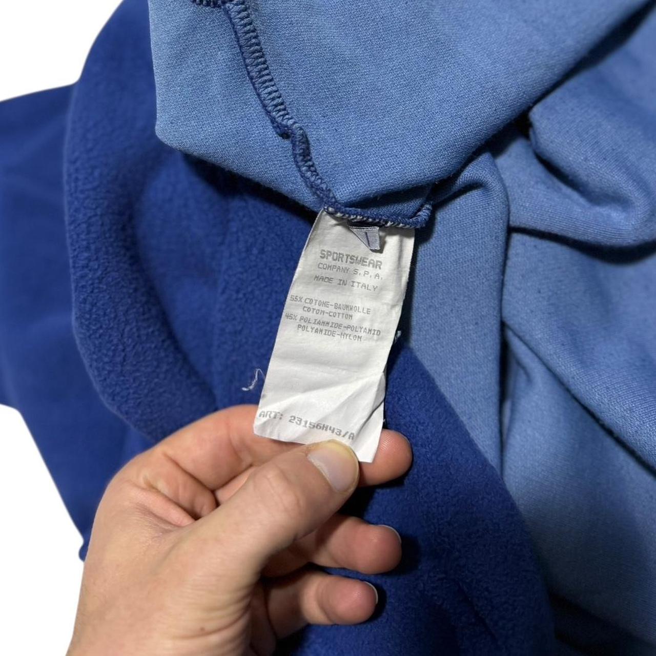 Stone Island A/W 1996 Fleece Pullover | Large, Blue
