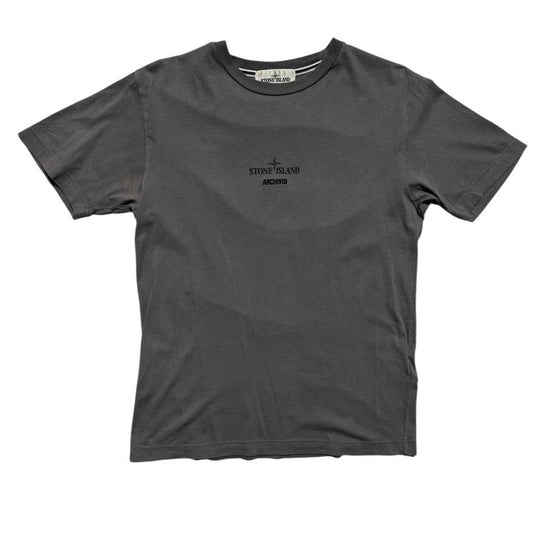 Stone Island Archivo T-Shirt | Small, Charcoal