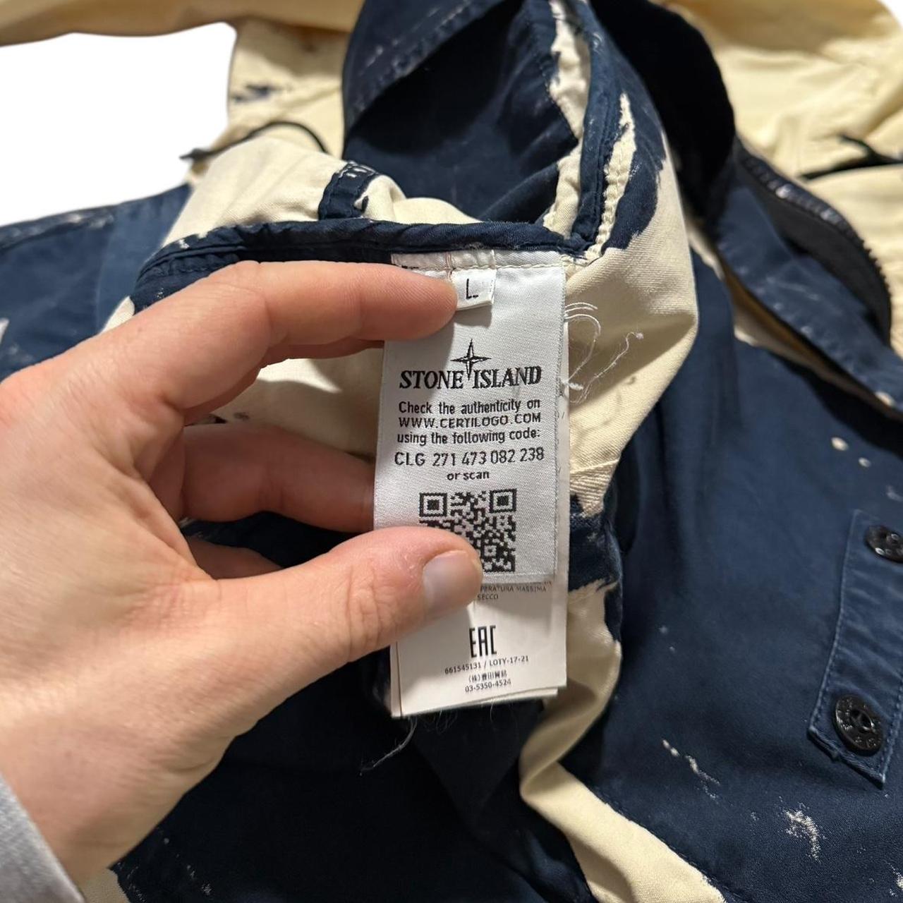 Stone Island Hand Corrosion Field Jacket