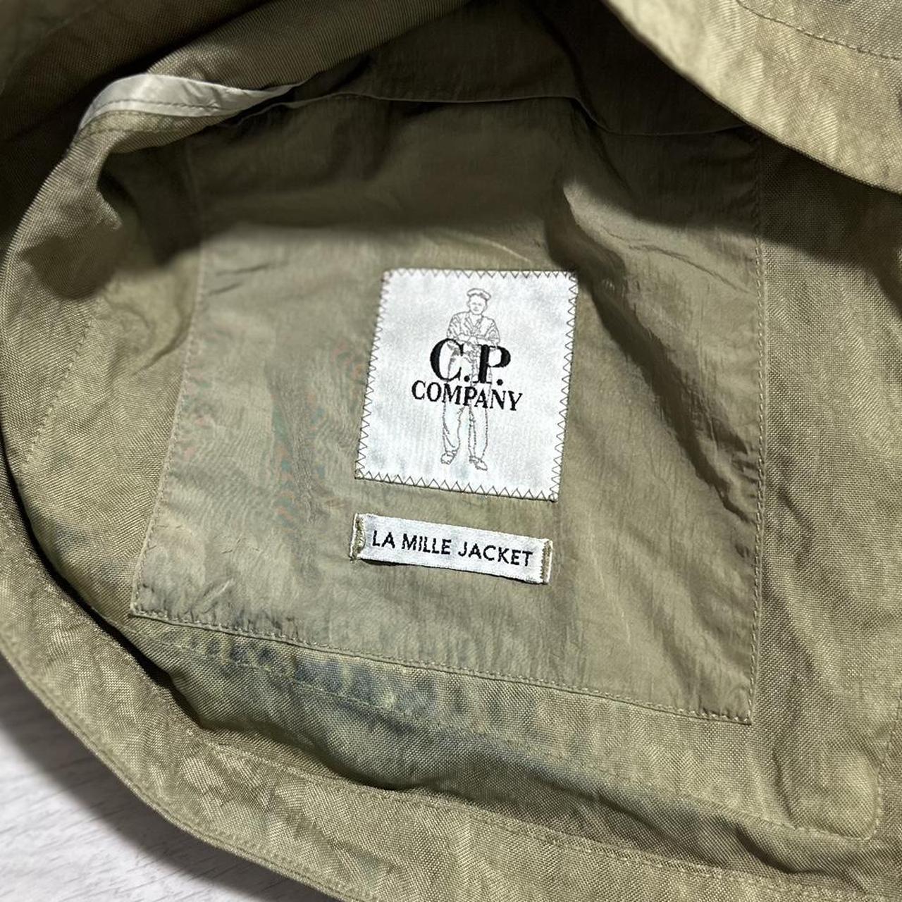 CP Company Quartz La Mille Goggle Jacket | Medium, Olive
