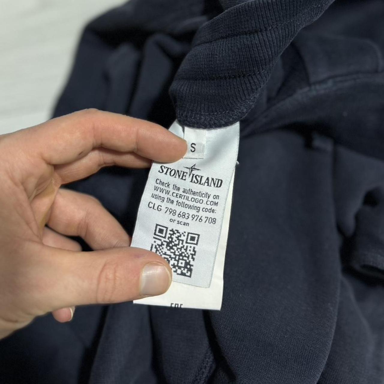 Stone Island Navy Sweatpants | Small, Navy