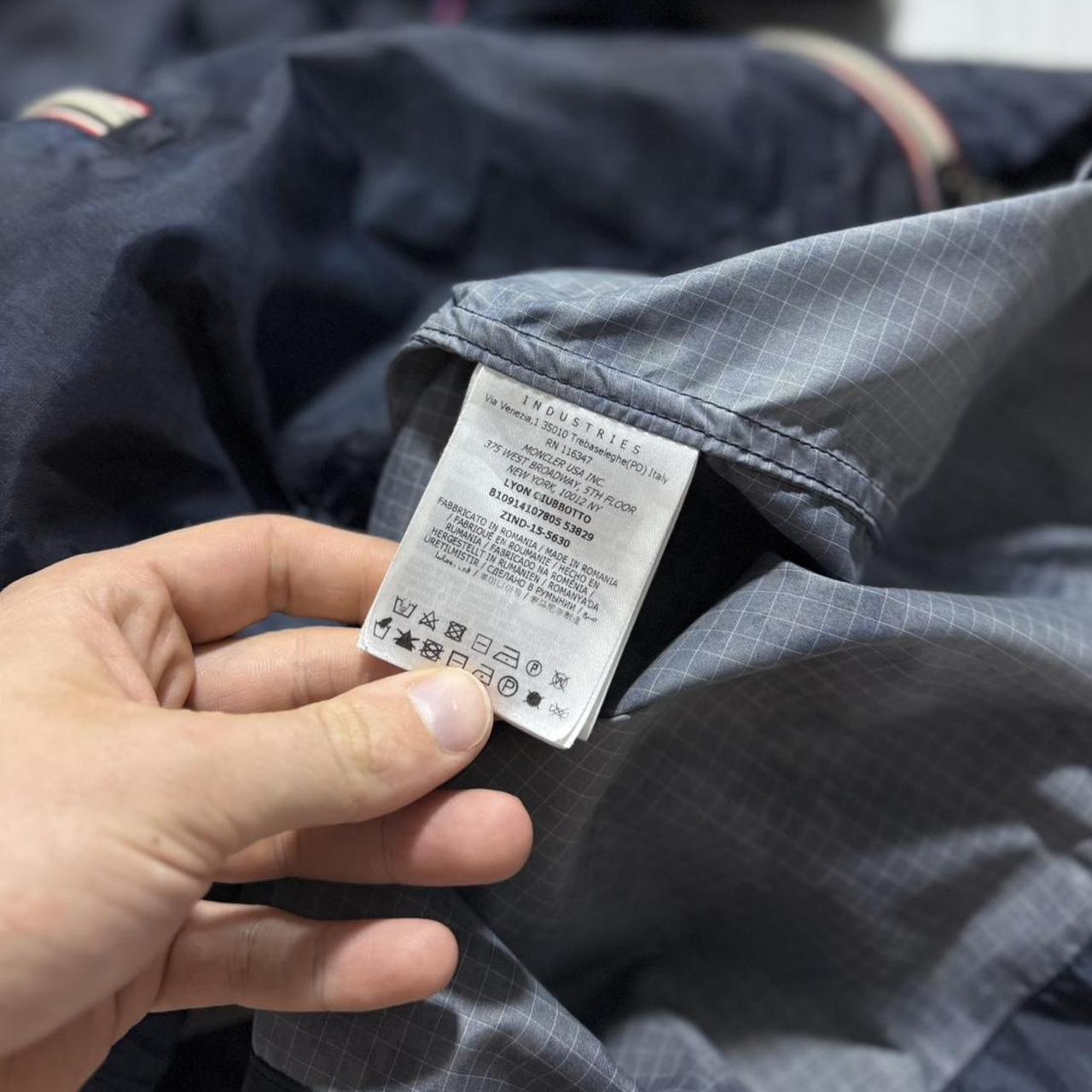 Moncler Lyon Nylon Jacket | XL, Navy