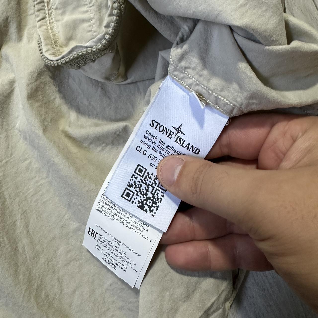 Stone Island Ghost Canvas Overshirt | Large, TBD
