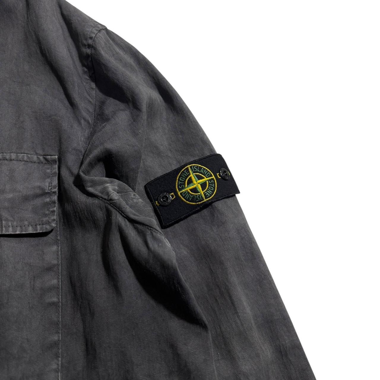 Stone Island Lino Flax Jacket | XL, Gray