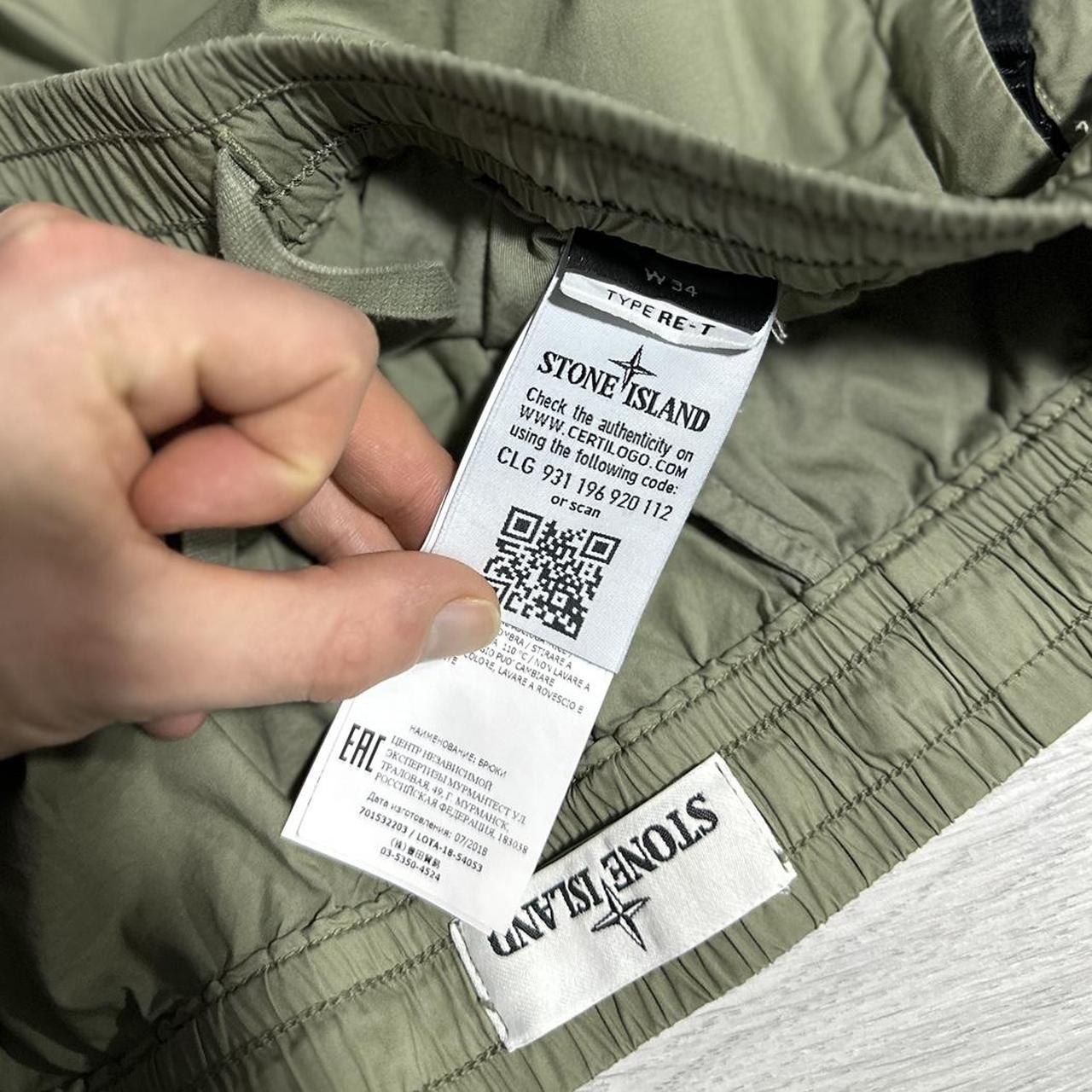 Stone Island Green Combat Cargos