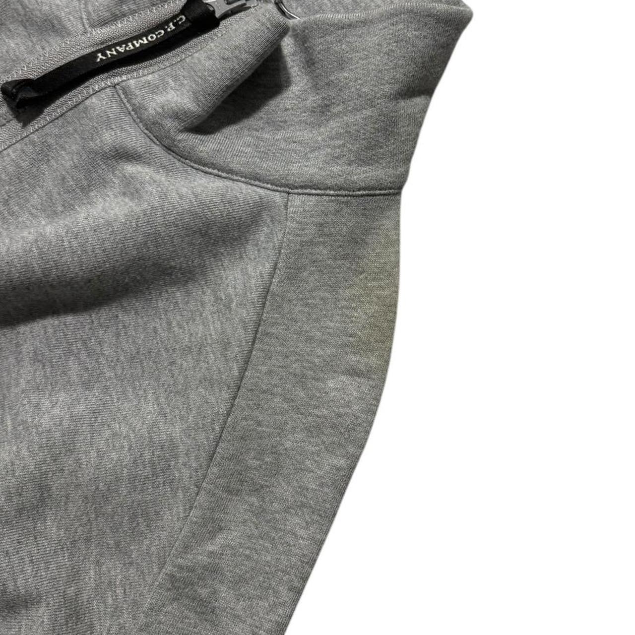 CP Company Quarter Zip Pullover | XL, Grey