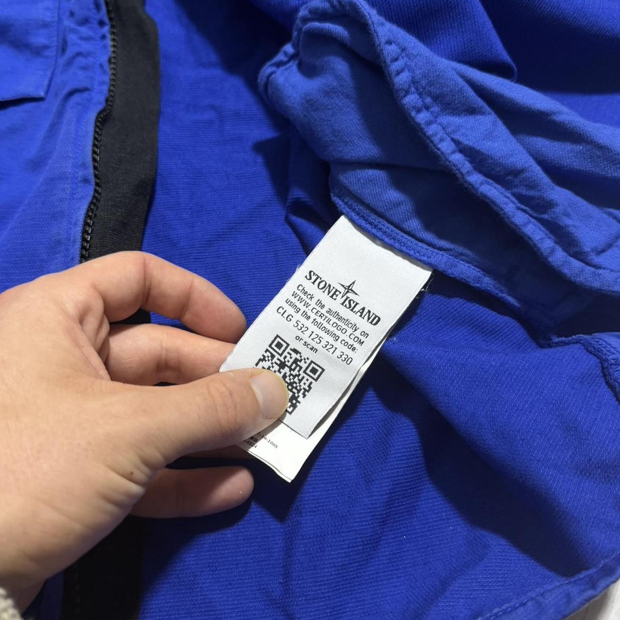 Stone Island Double Pocket Jacket | Medium, Cobalt Blue