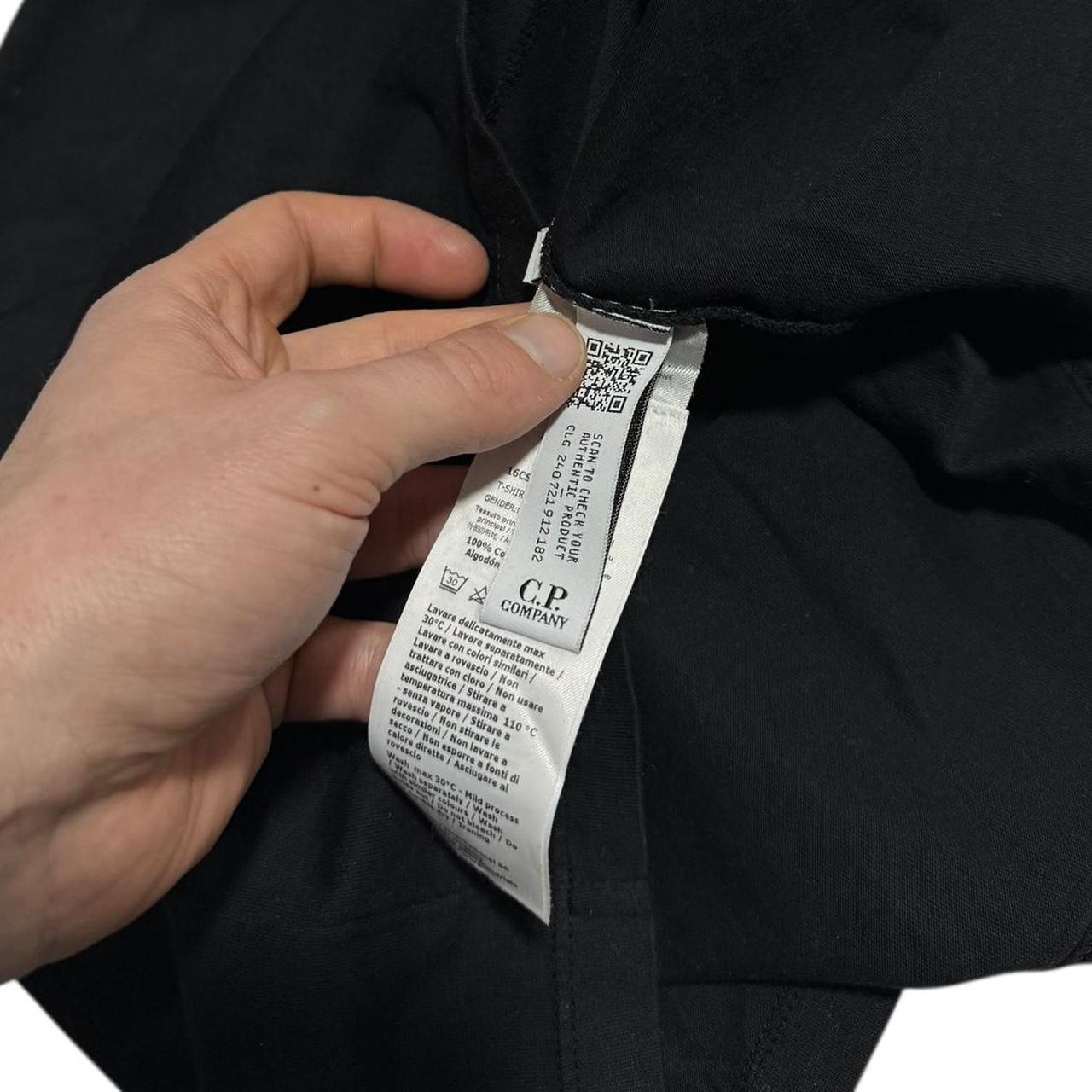 CP Company Palace T-Shirt | Small, Black