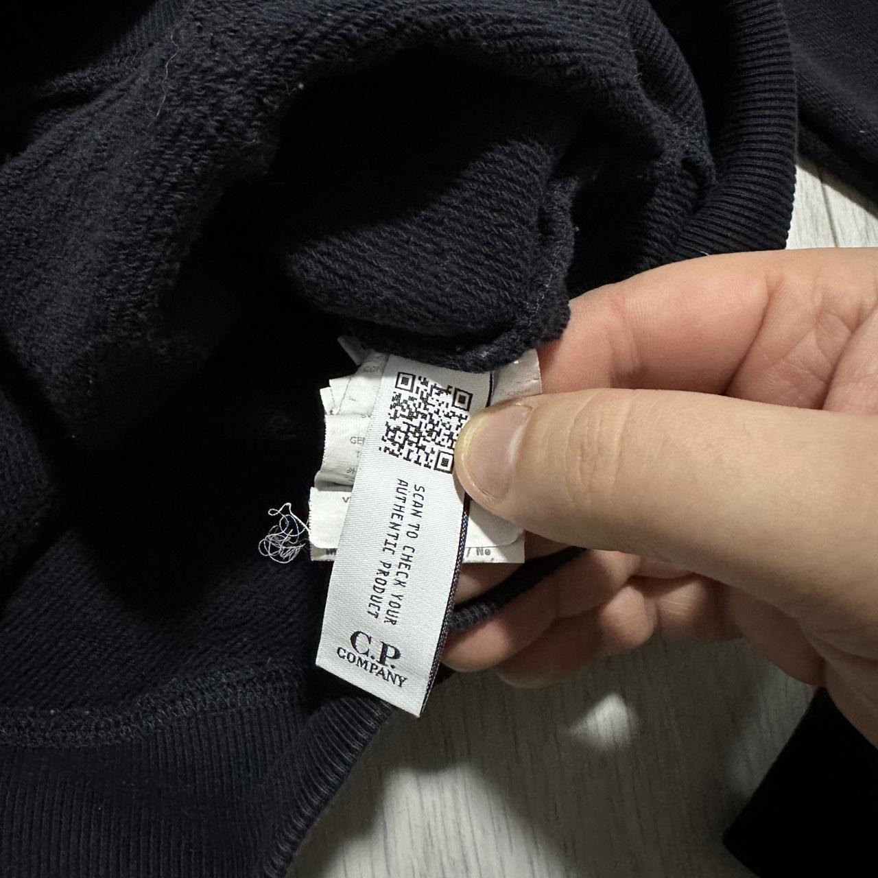 CP Company Navy Pullover Hoodie