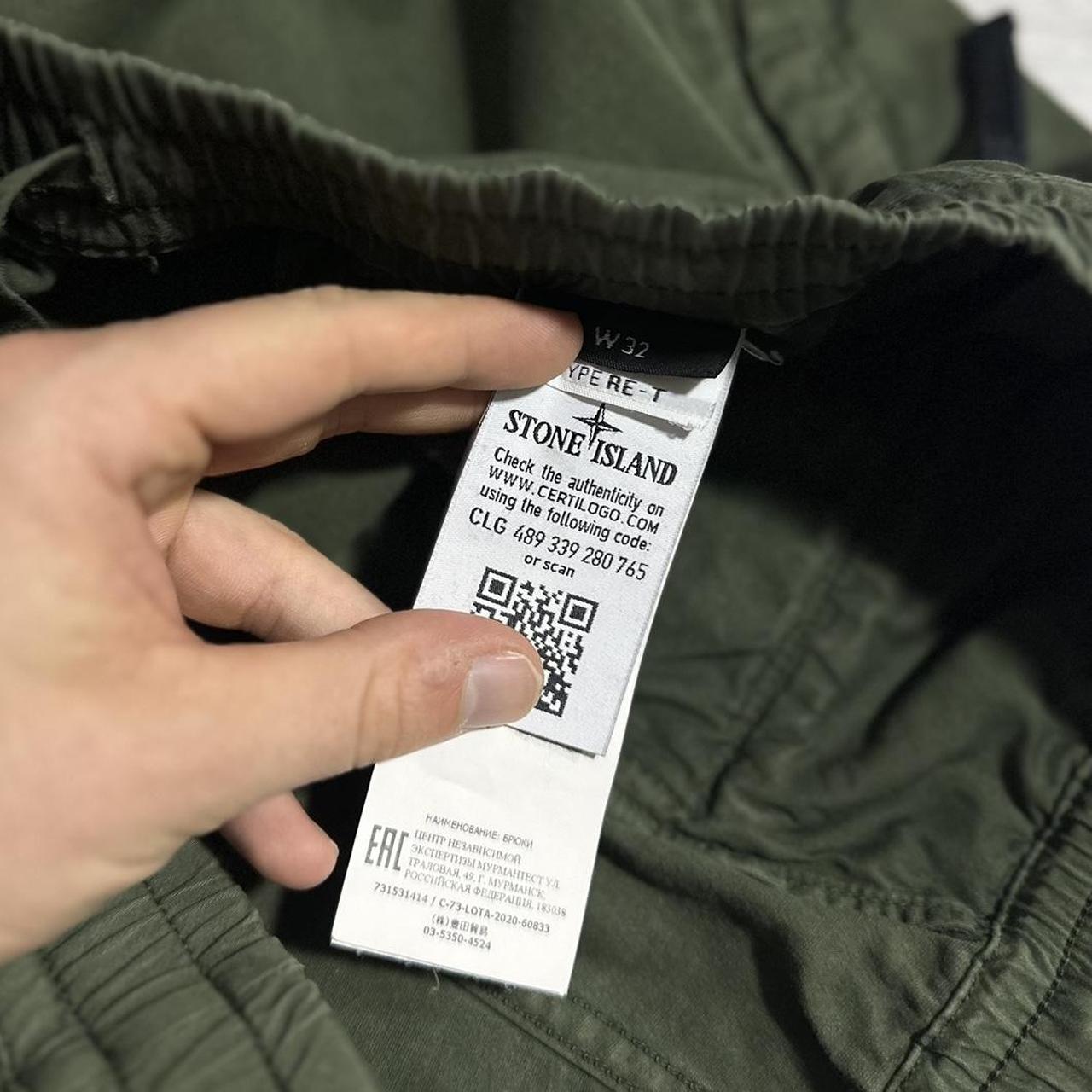 Stone Island Green Combat Cargos