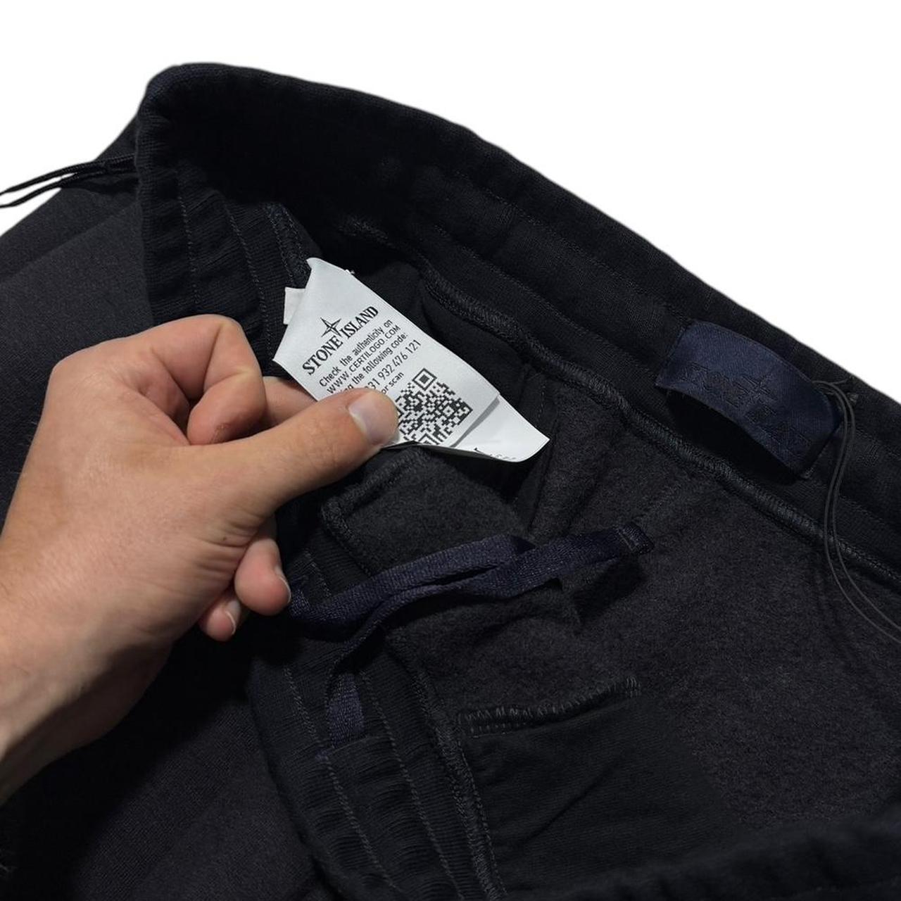 Stone Island Navy Ghost Cotton Shorts