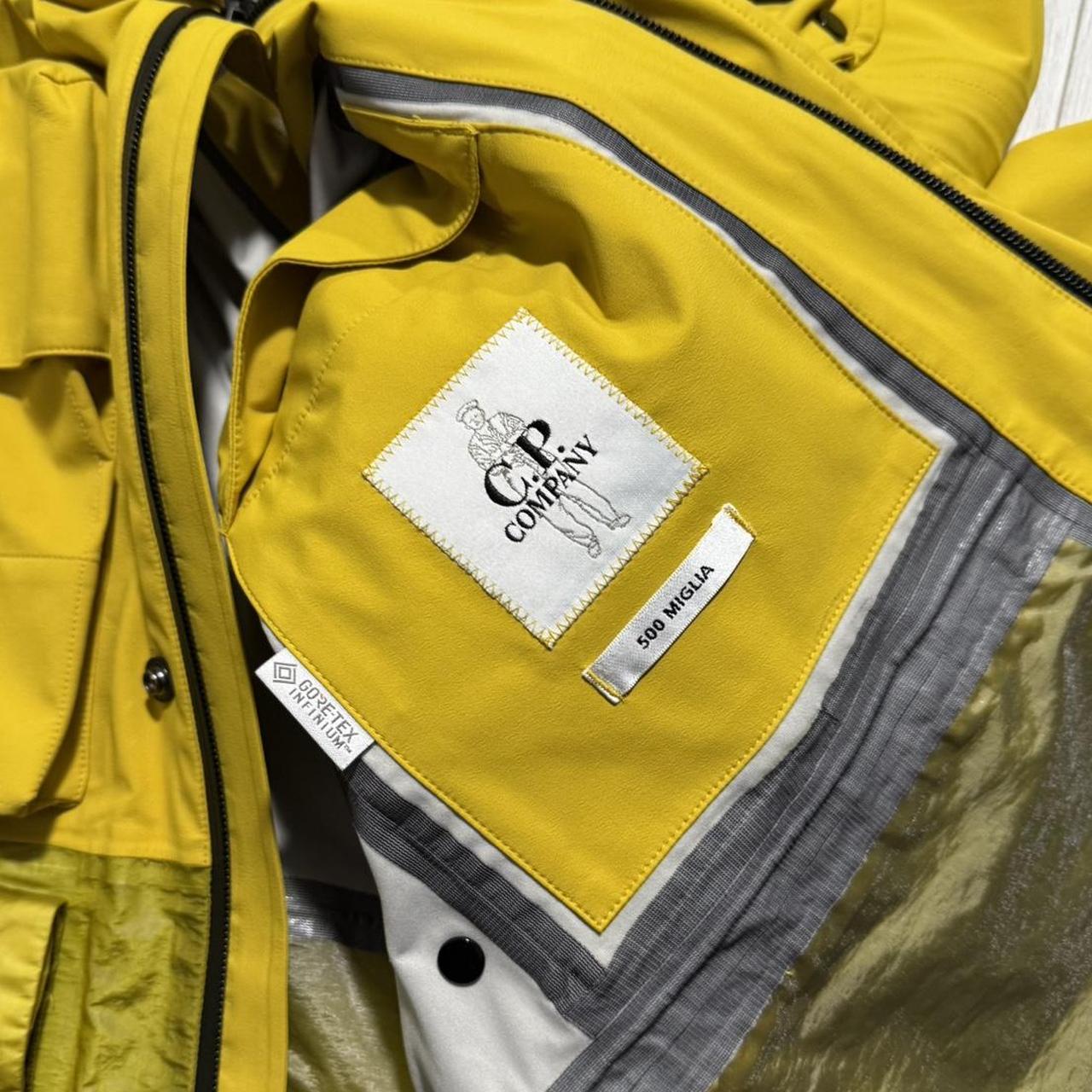 CP Company Infinium Gore-Tex Goggle Jacket | Large, Yellow