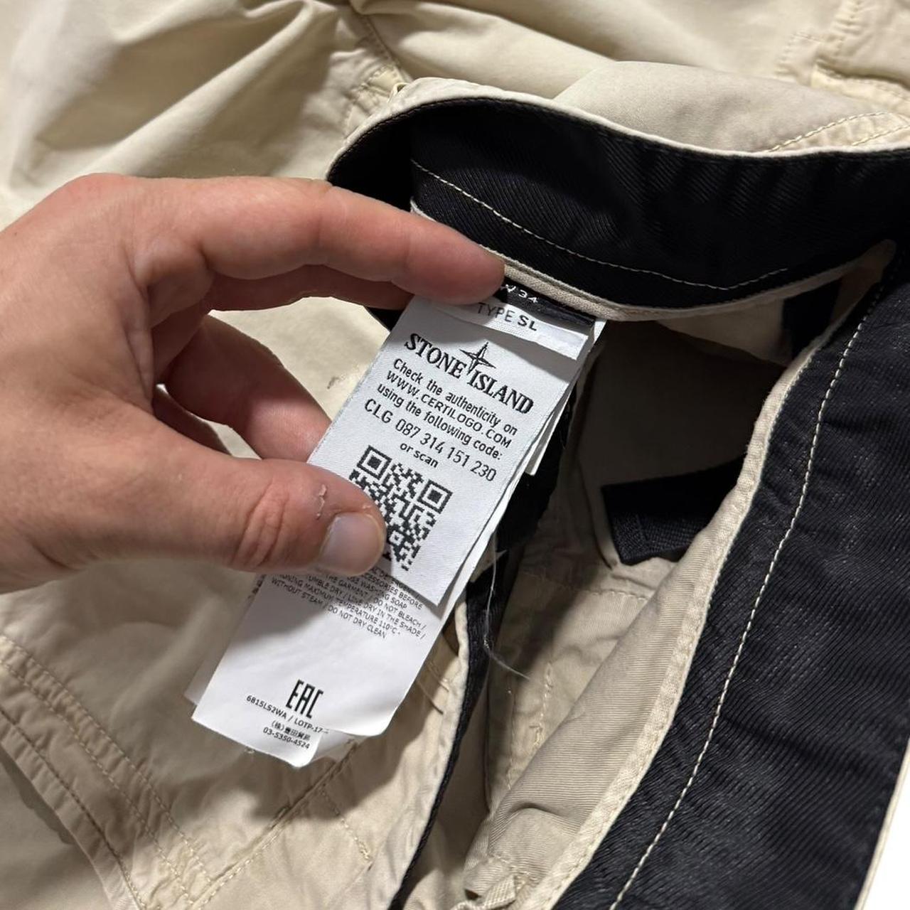 Stone Island Canvas Shorts Great | W34, Beige