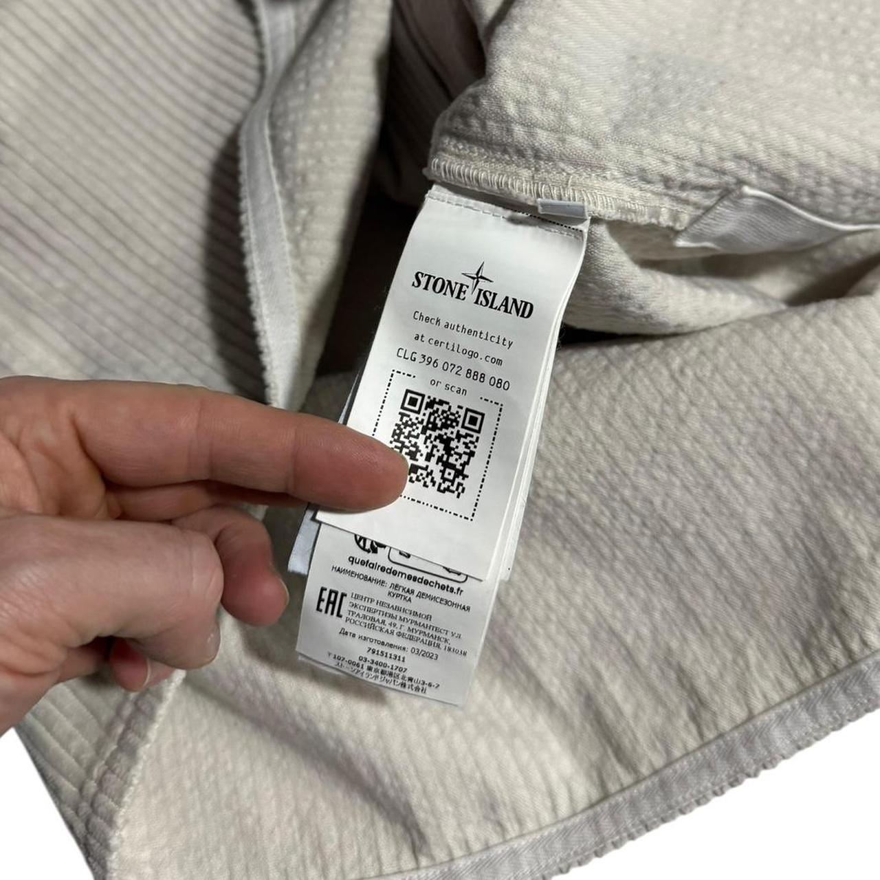 Stone Island Heavy Corduroy Shirt | Medium, Light Grey