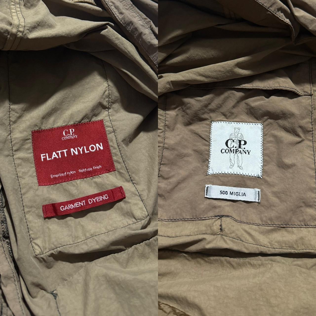 CP Company Flatt Nylon La Mille Jacket | XL, Khaki