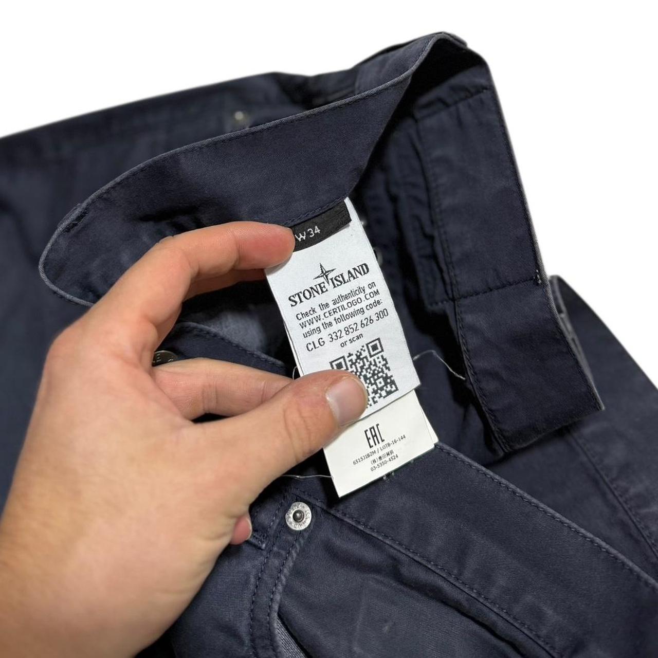 Stone Island Chino Trousers | W34, Navy