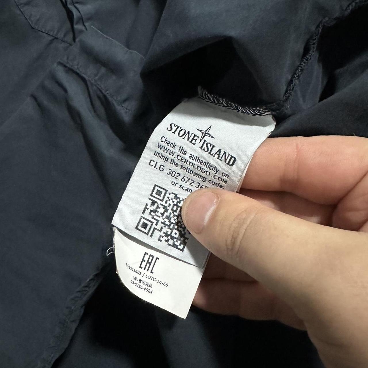 Stone Island Navy Overshirt | XXL, Navy