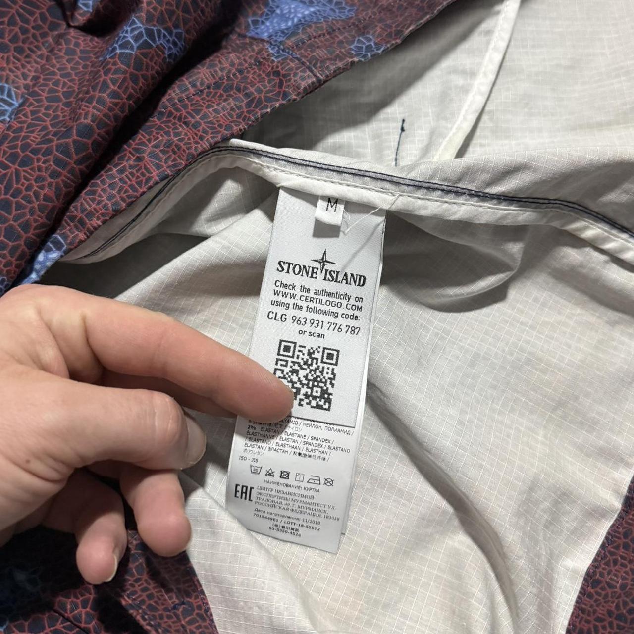 Stone Island Printed Thermo-Sensitive Jacket