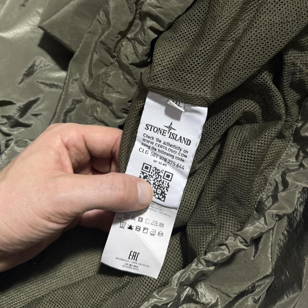 Stone Island Nylon Metal Smock Jacket | XXXL, Olive Green