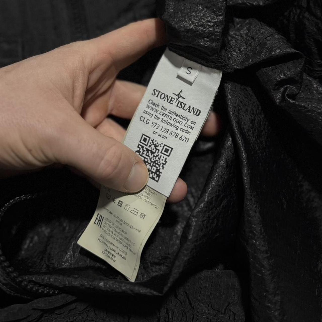 Stone Island Nylon Metal Overshirt | Small, Black