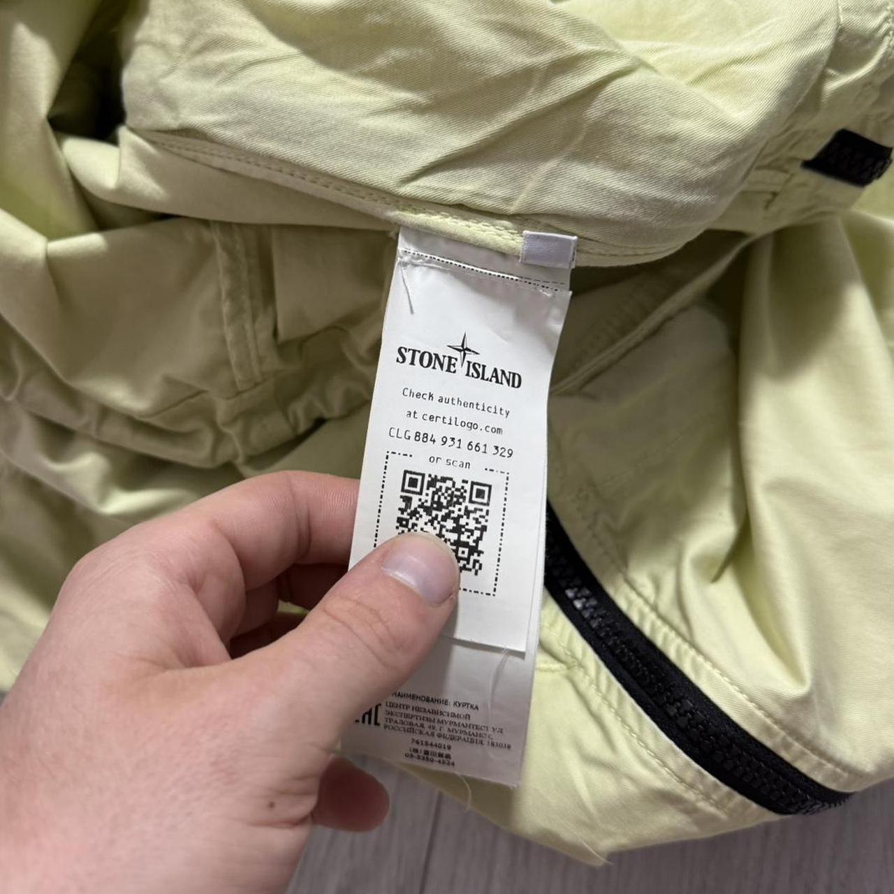 Stone Island Pullover Canvas Smock Jacket