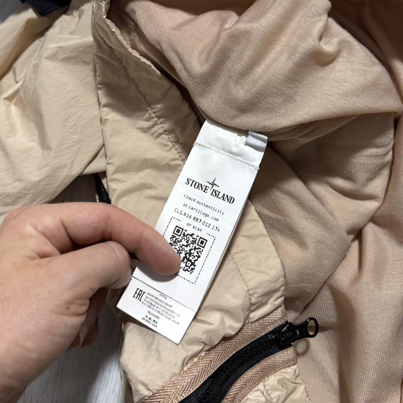 Stone Island Nylon Peach Overshirt