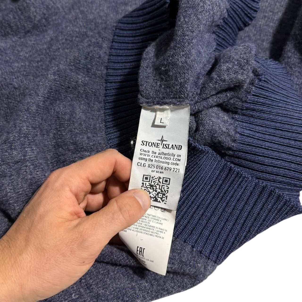 Stone Island Wool Pullover Crewneck