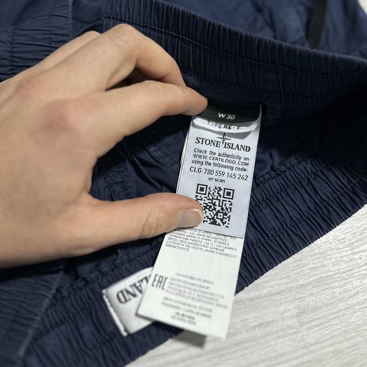 Stone Island Blue Combat Cargos | Default Title, Blue