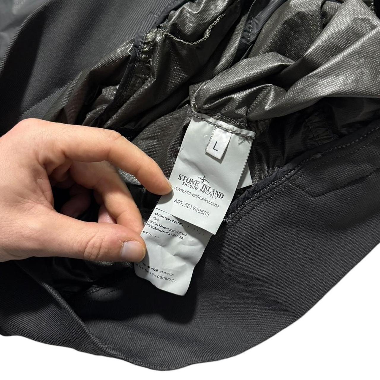 Stone Island Shadow Project Solo-R Jacket | Large, Black