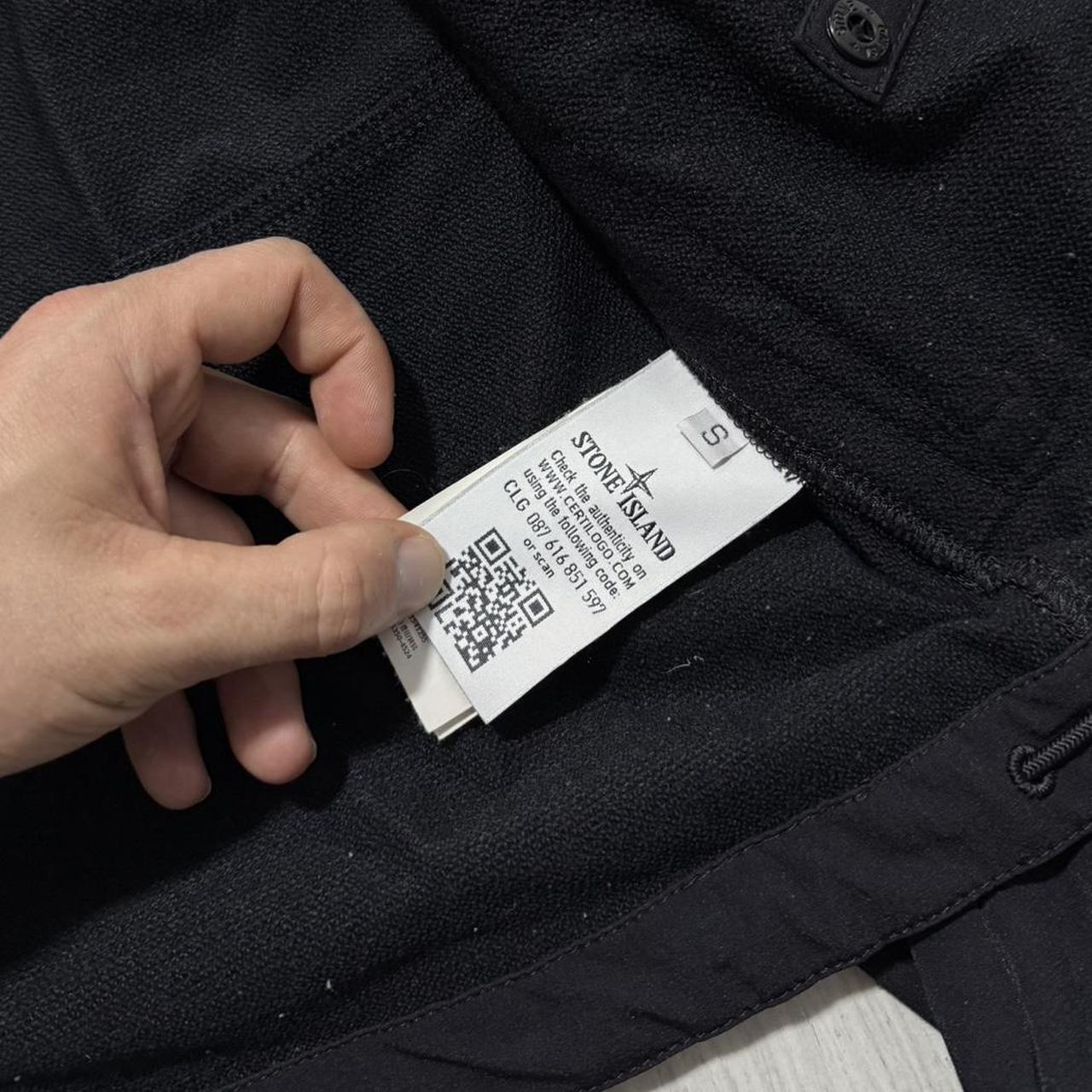 Stone Island Comfort Shell Jacket | Small, Black