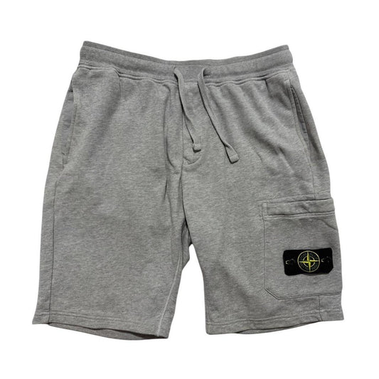 Stone Island Cotton Shorts | Medium, Grey