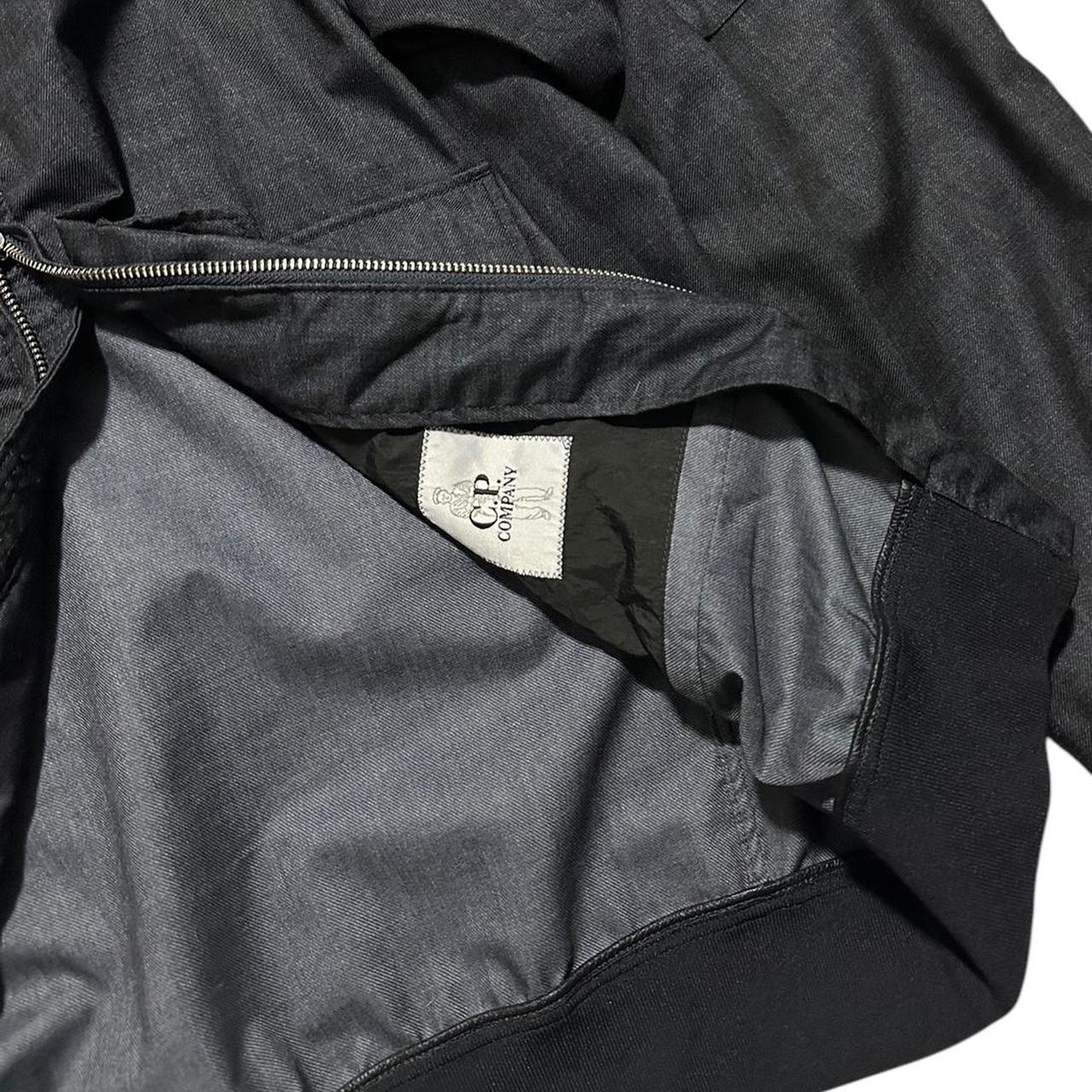 CP Company Armani Wool Gum Jacket | Large, Charcoal
