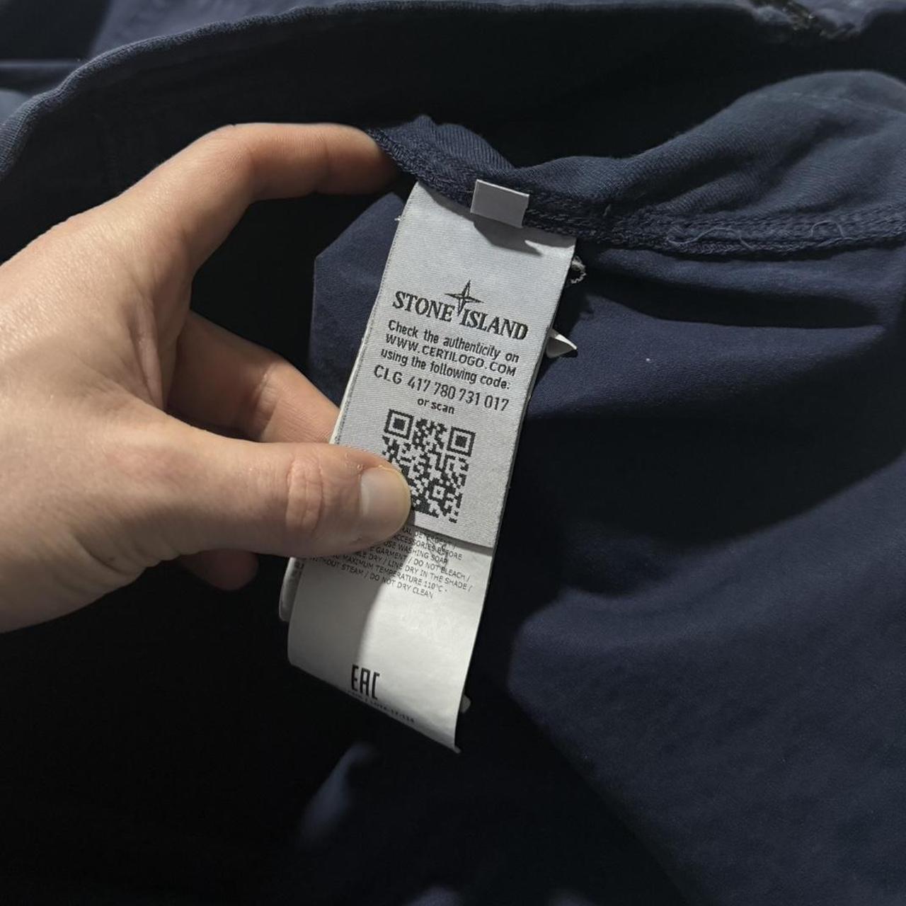 Stone Island Canvas Jacket | Medium, Navy