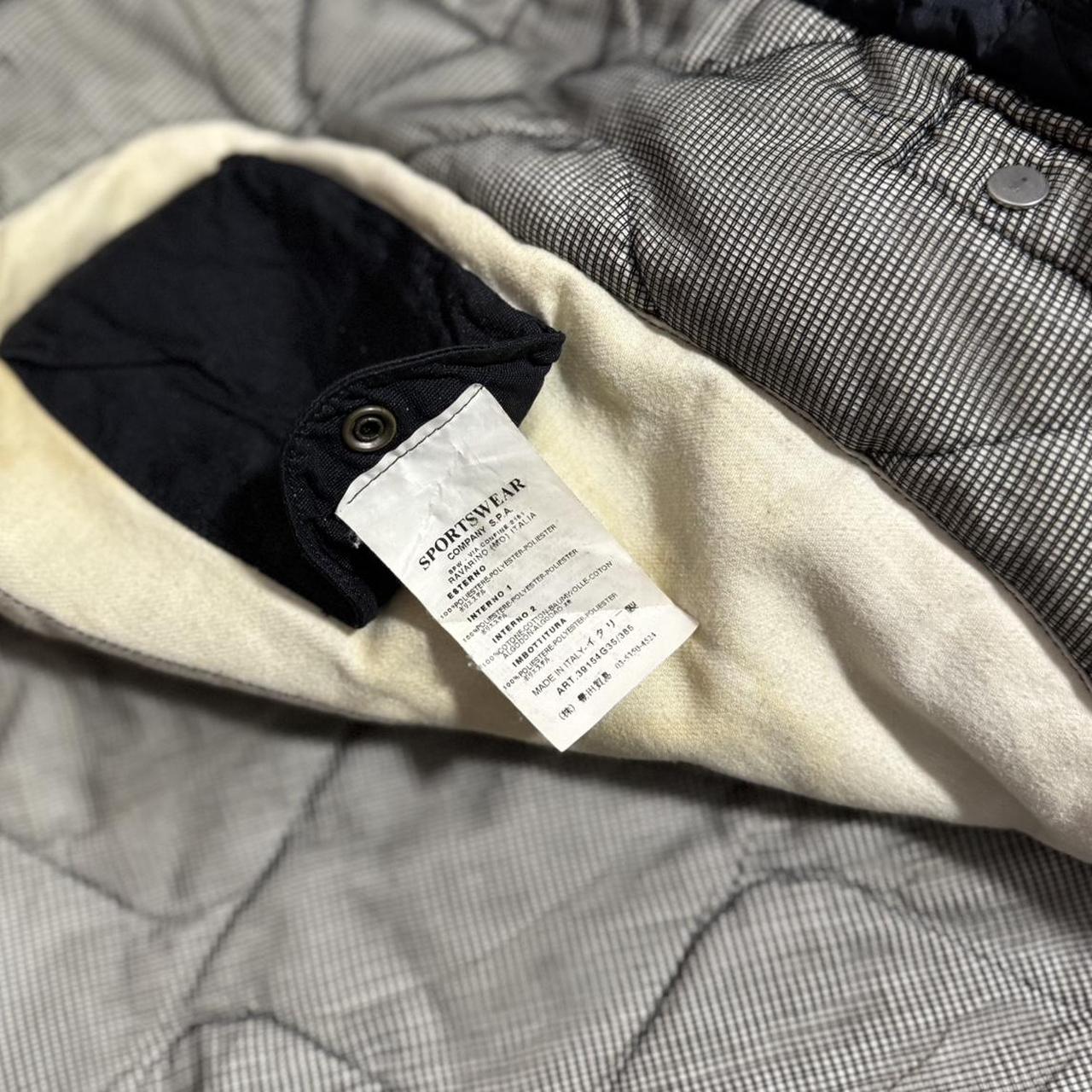 Stone Island A/W 2003 Nylon Trench Jacket | XXL, Black