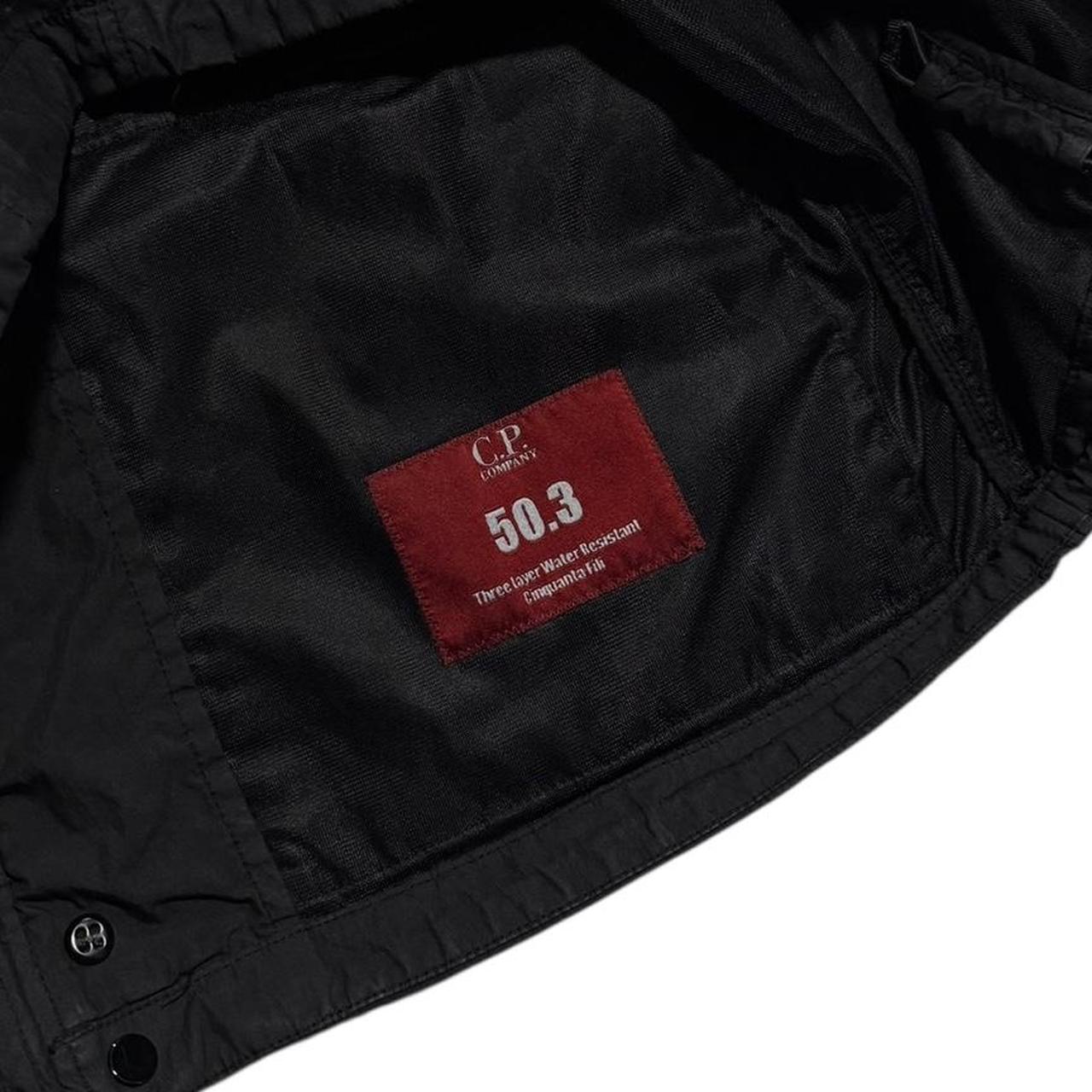 CP Company 50'3 La Mille Goggle Jacket | Medium, Black