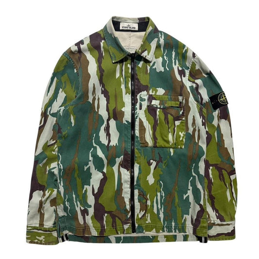 Stone Island Flowing Camo Overshirt