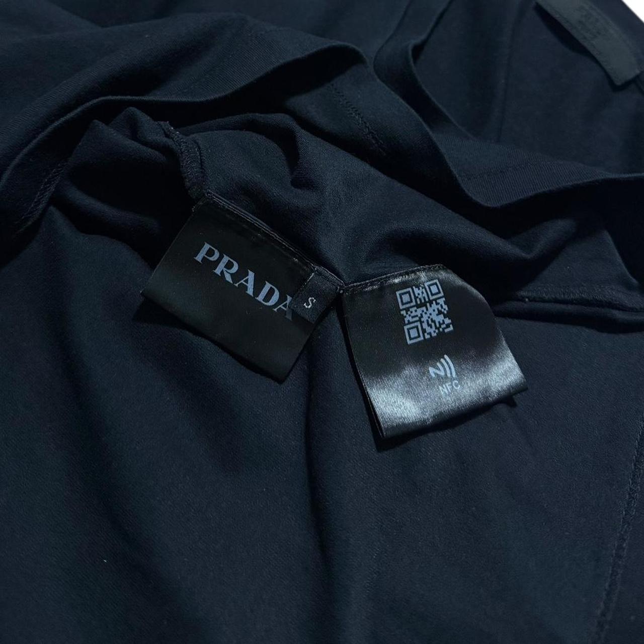 Prada Side Logo T-Shirt | Small, Black