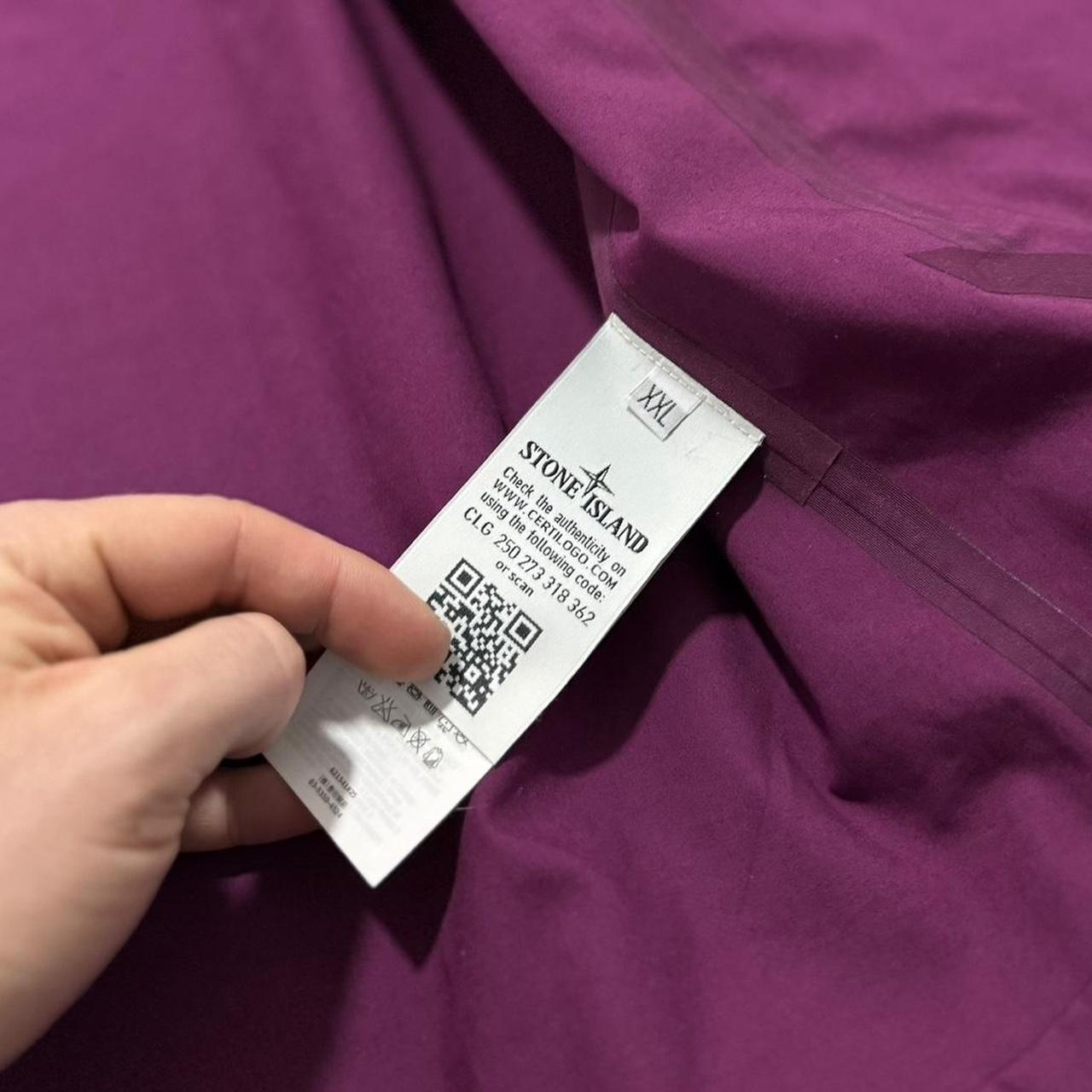 Stone Island Performance Cotton Jacket | XXL, Purple