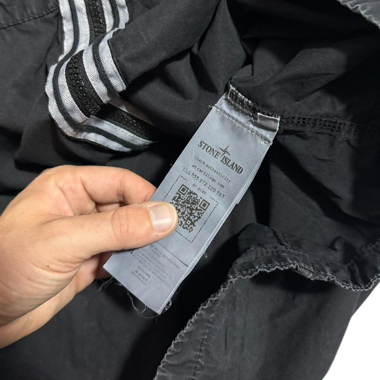 Stone Island Double Pocket Overshirt | XXXL, Black