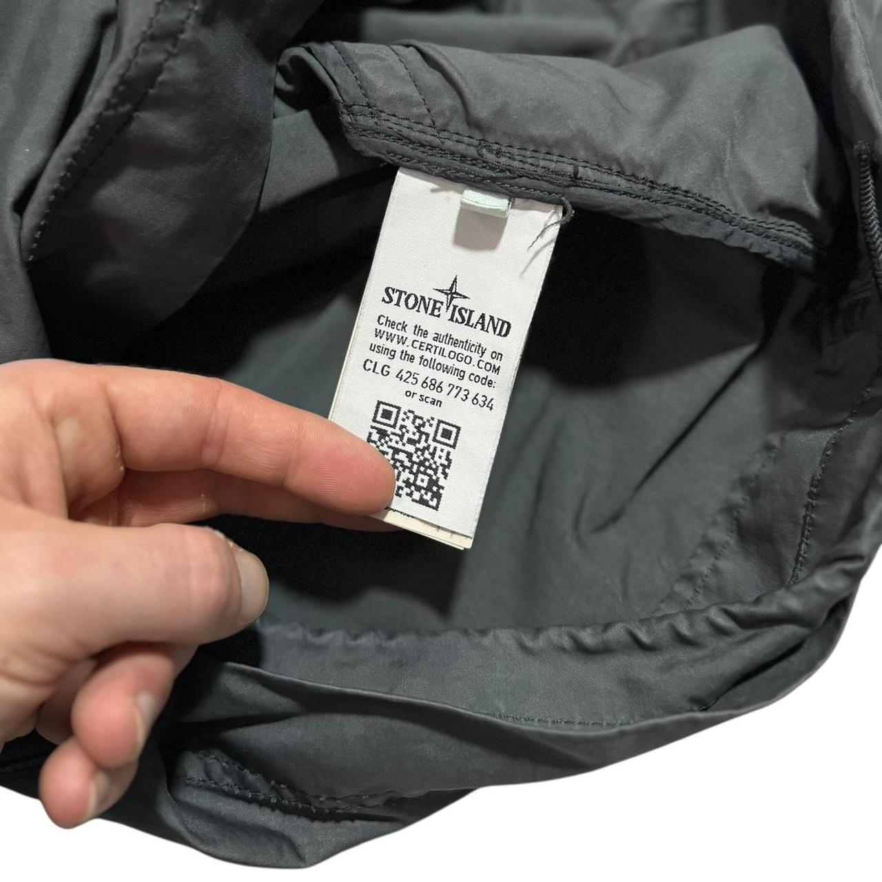 Stone Island David-TC Jacket | Medium, Charcoal