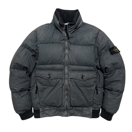 Stone Island Resin Poplin Down Jacket