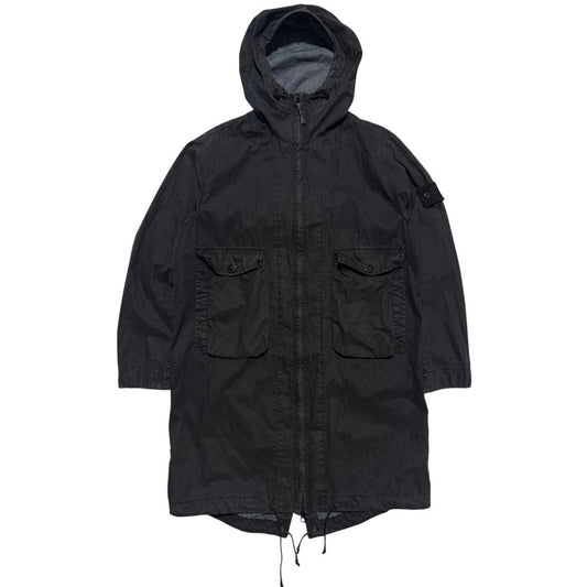 Stone Island Ghost Canvas Trench Jacket