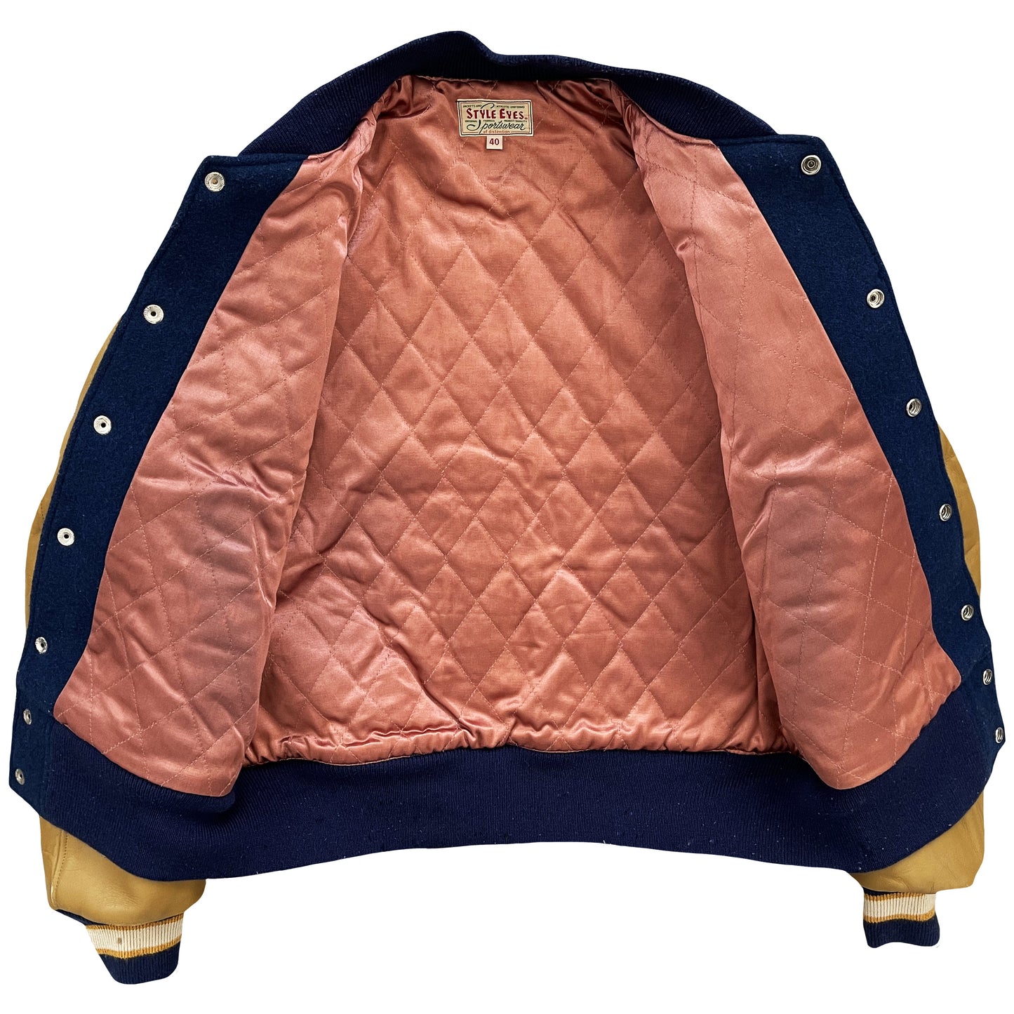 style eyes vintage varsity jacket